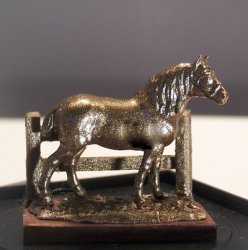 Bronze Draft Horse