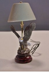 Bald Headed Eagle Lamp